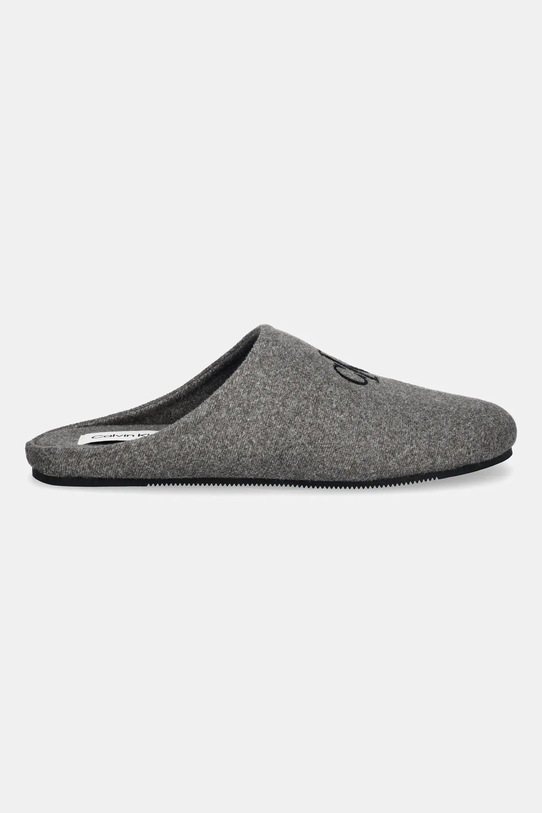Calvin Klein kapcie HOME SLIPPER MULE HM0HM01931 szary AW25