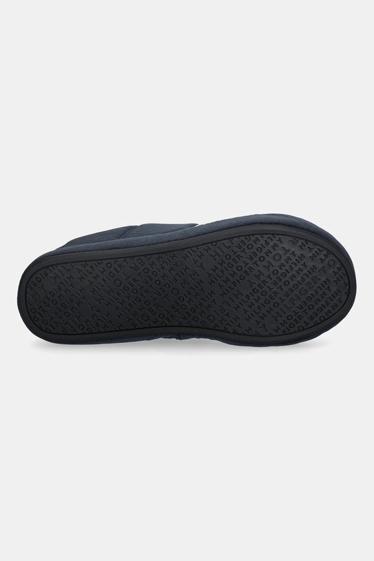 Παντόφλες Tommy Hilfiger FLAG HOUSE SHOE FM0FM05613 σκούρο μπλε