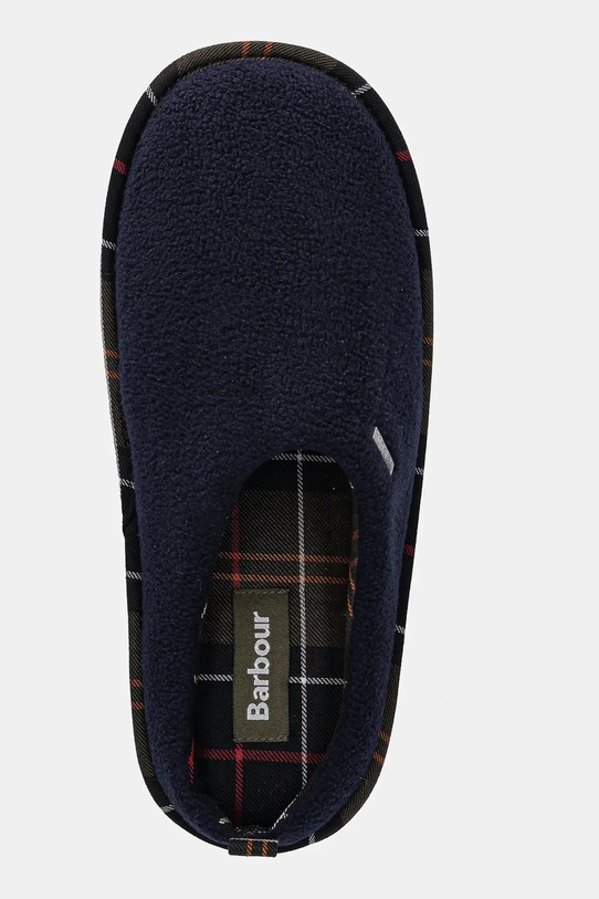 Παντόφλες Barbour Hexham σκούρο μπλε MSL0029NY78