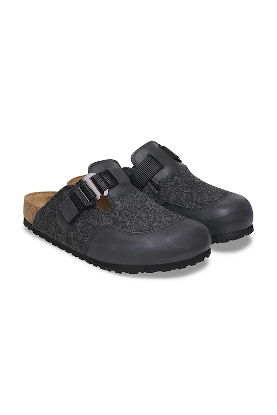Obuwie Birkenstock klapki Boston Nova 1030159 szary