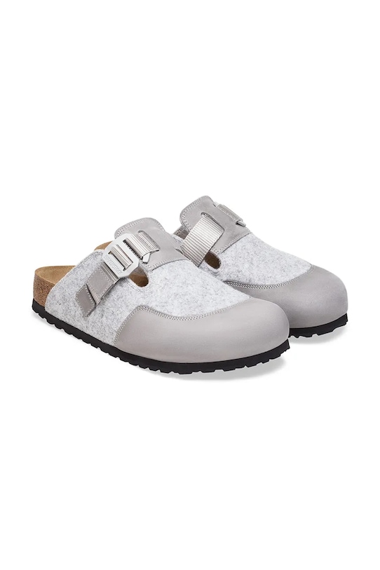 Obuwie Birkenstock klapki Boston Nova 1030202 szary