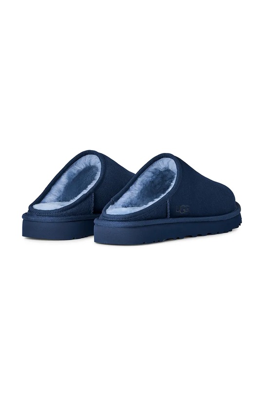 Obuwie UGG kapcie zamszowe Classic Slip-On 1129290.DEOC granatowy