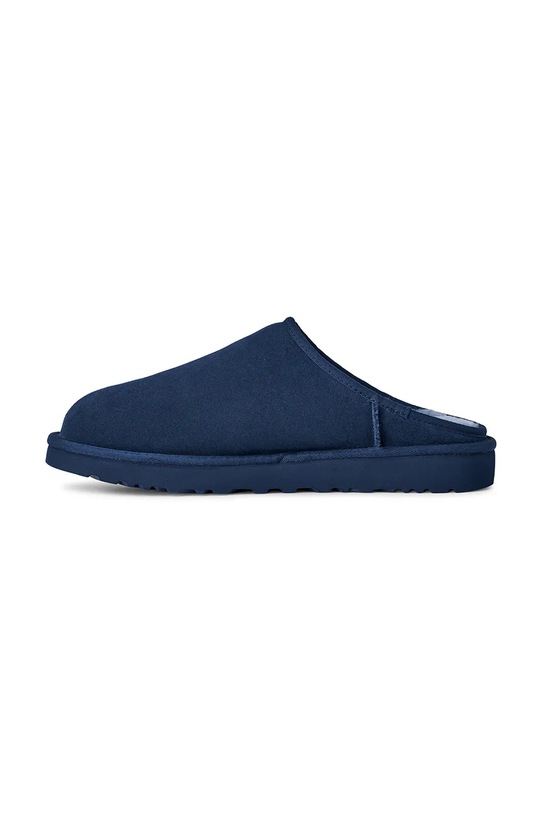 UGG kapcie zamszowe Classic Slip-On granatowy 1129290.DEOC