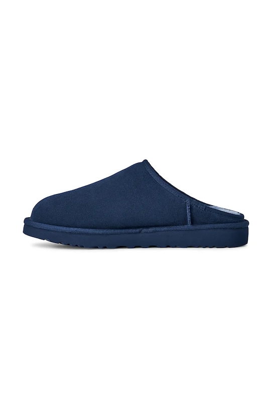 Kućne papuče od brušene kože UGG Classic Slip-On mornarsko plava 1129290.DEOC