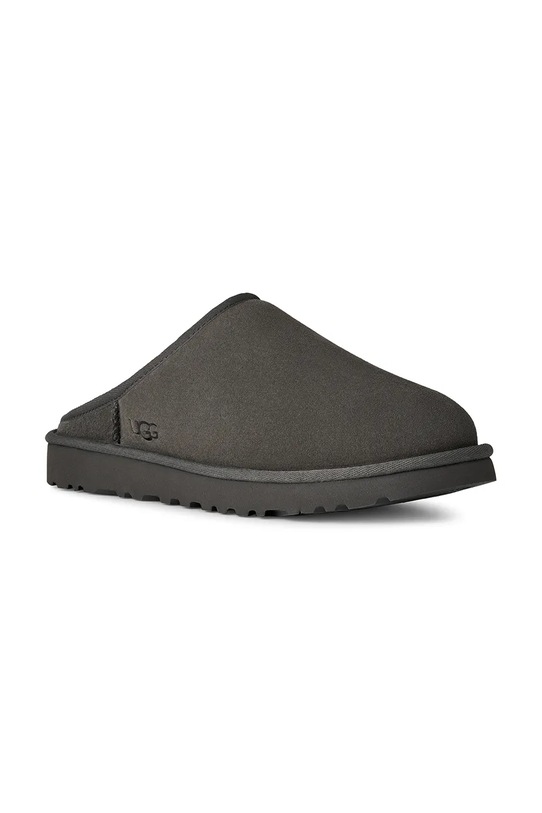 Semišové papuče UGG Classic Slip-On 1129290.MLF zelená AW25
