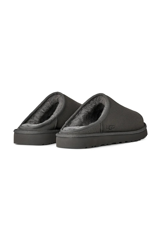Obuwie UGG kapcie zamszowe Classic Slip-On 1129290.MLF zielony