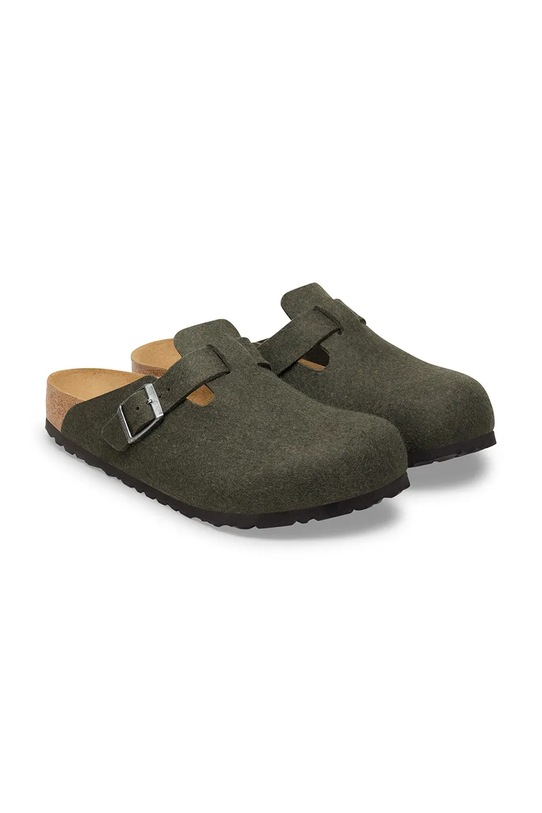 Obuwie Birkenstock klapki Boston 1030676.Thyme zielony