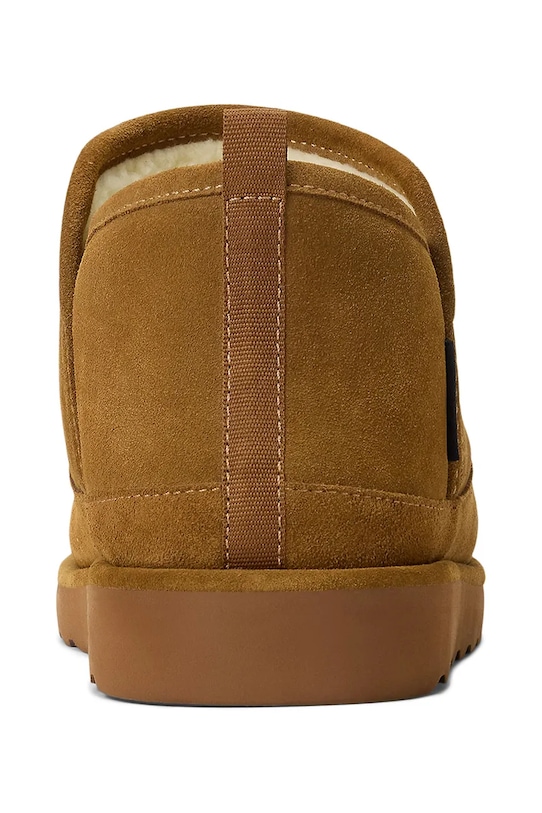 Обувки Велурени чехли Polo Ralph Lauren Reade Hi 843981606002.101 кафяв