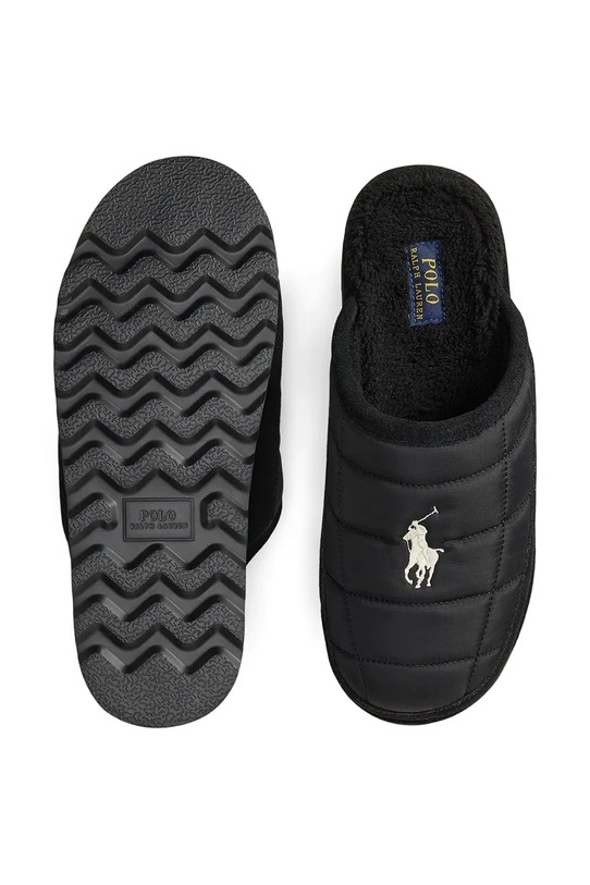 Παντόφλες Polo Ralph Lauren Reade Scuff Ii μαύρο 843981610001.001