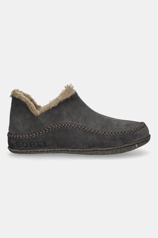 Sorel kapcie zamszowe MANAWAN II 1869751225 szary AW25
