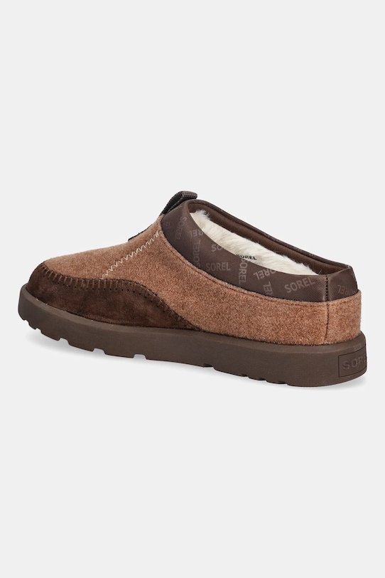 Obuwie Sorel kapcie BYWAYS MULE 2138641242 brązowy