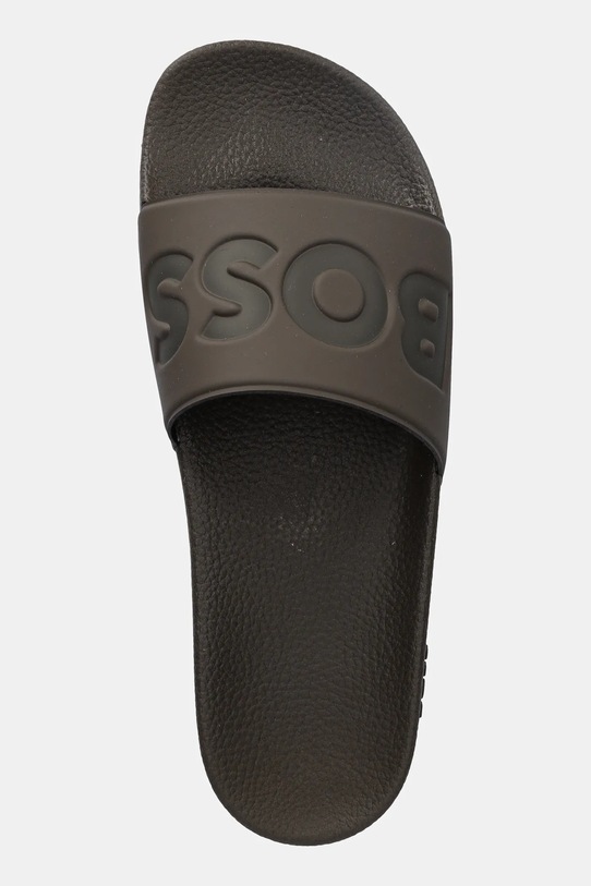 BOSS klapki 50536835 zielony 50536835.302