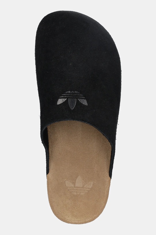 adidas Originals papuci din piele Adimule negru JQ4367