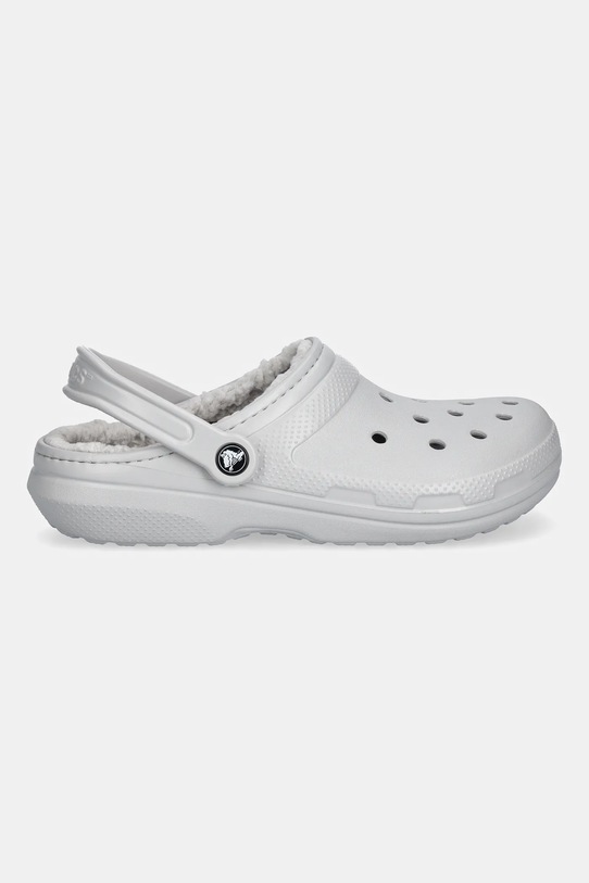 Crocs kapcie Classic Lined Clog 203591.1FT szary AW25