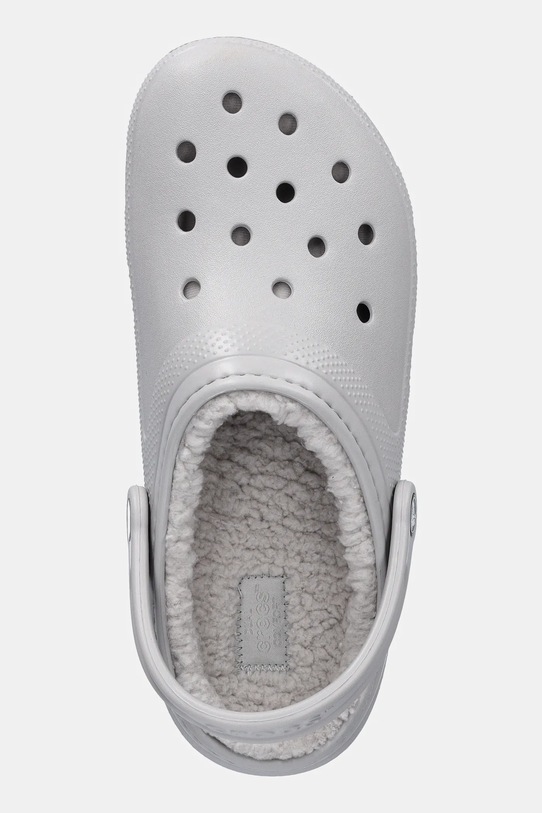 Crocs kapcie Classic Lined Clog szary 203591.1FT