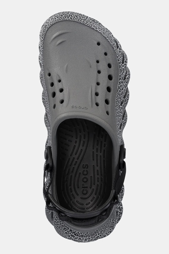 Crocs klapki Echo Crackle Clog szary 211630.0DA