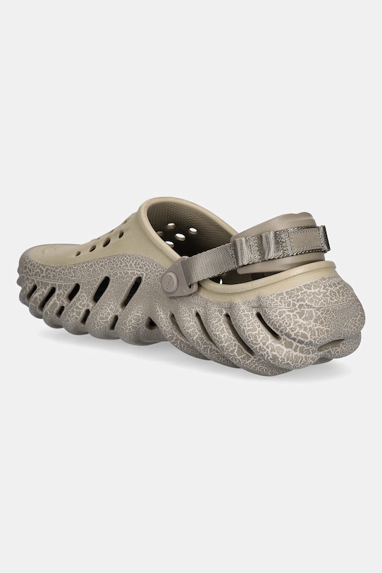 Obuwie Crocs klapki Echo Crackle Clog 211630.0LJ beżowy