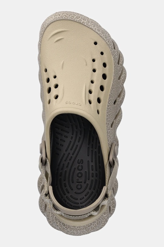 Crocs klapki Echo Crackle Clog beżowy 211630.0LJ