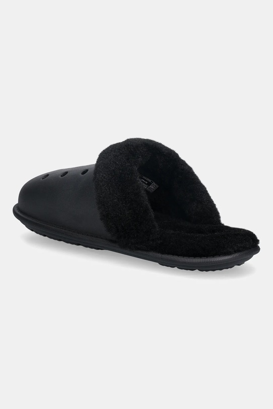 Obuwie Crocs kapcie Classic Fuzz Scuff 212143.001 czarny