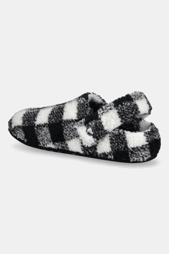 Încălțăminte Crocs papuci de casa Classic Buff Check Cozzzy Slipper 210755.066 negru