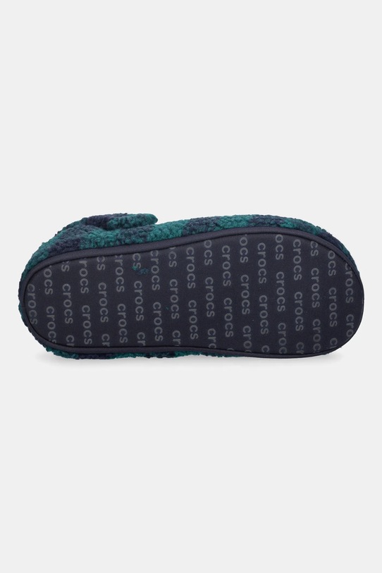 Crocs kapcie Classic Buff Check Cozzzy Slipper 210755.3AZ granatowy