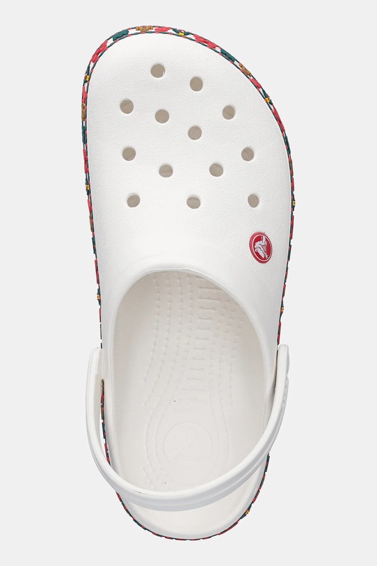 Crocs klapki Crocband Holiday Clog biały 211921.100