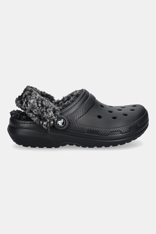 Crocs kapcie Classic Fleece Lined Clog 211396.001 czarny AW25