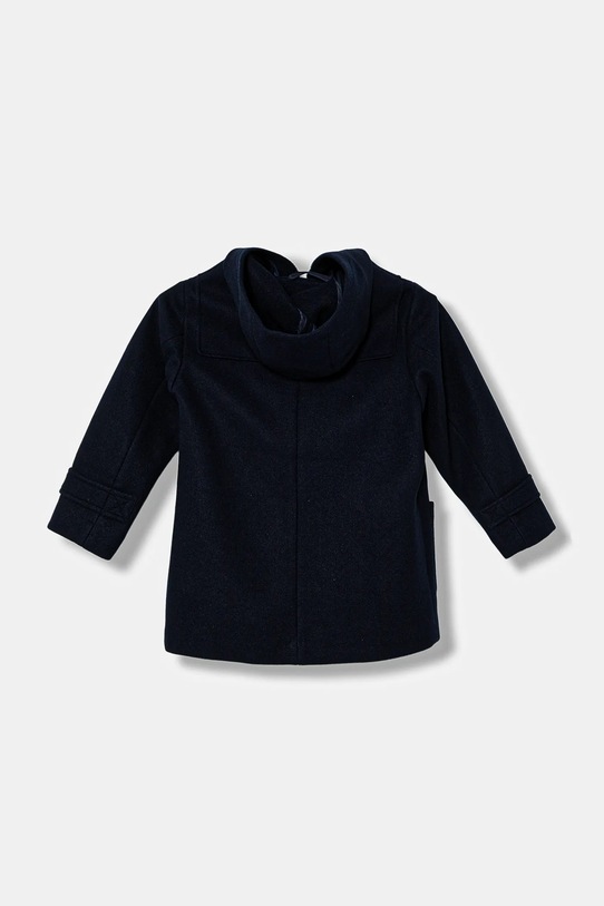 United Colors of Benetton płaszcz dziecięcy 222VCN06F.G.seasonal granatowy AW25