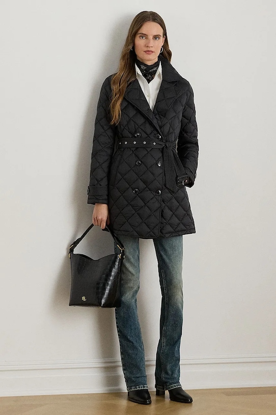 Oblečenie Kabát Lauren Ralph Lauren 297979514 čierna