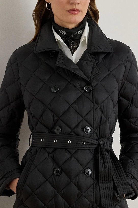 Παλτό Lauren Ralph Lauren μαύρο 297979514
