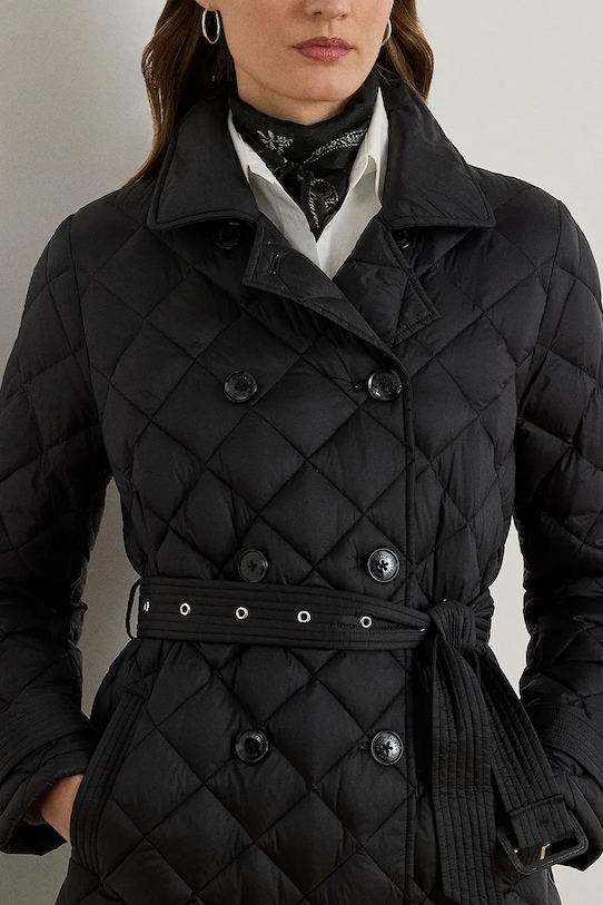 Kabát Lauren Ralph Lauren čierna 297979514