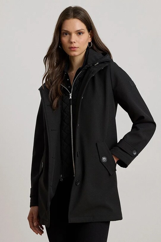 Пальто Lauren Ralph Lauren з підкладкою чорний 297979515