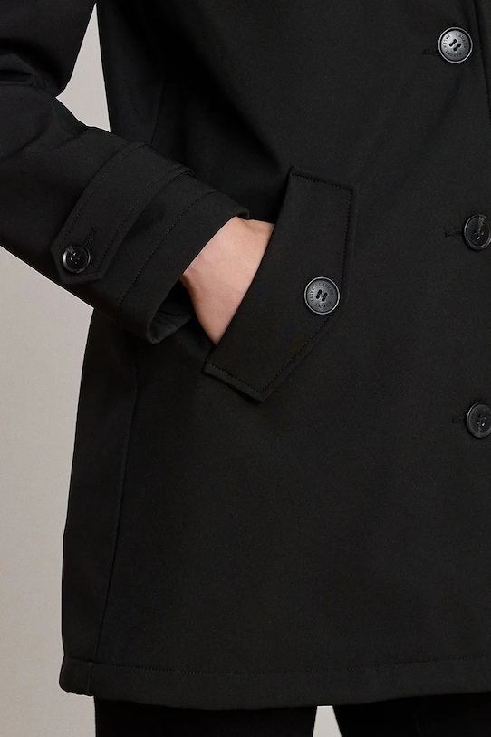 Lauren Ralph Lauren płaszcz 297979515 czarny