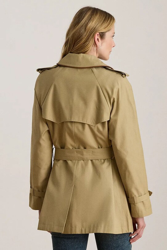 Lauren Ralph Lauren płaszcz 297979525 beżowy AW25
