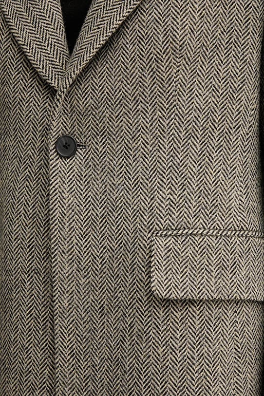 Vlnený kabát Polo Ralph Lauren 211966522 béžová