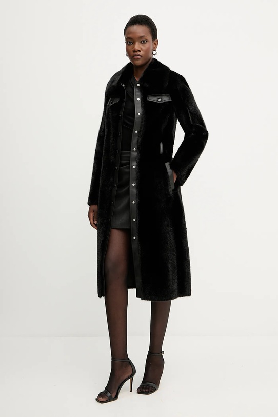 Patrizia Pepe palton 8O0203.E073 negru AW25