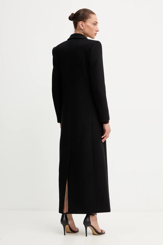 Oblečení Kabát s příměsí vlny Elisabetta Franchi CP00256E2 černá