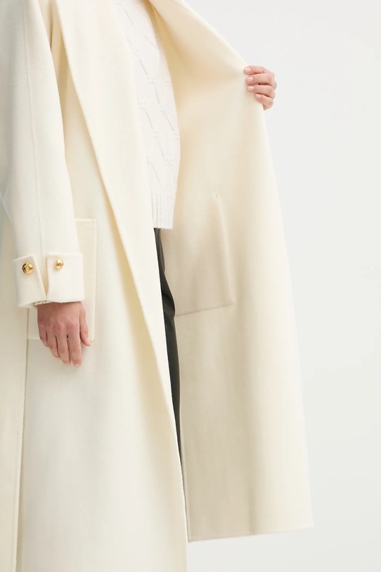 Elisabetta Franchi płaszcz wełniany CP68D56E2