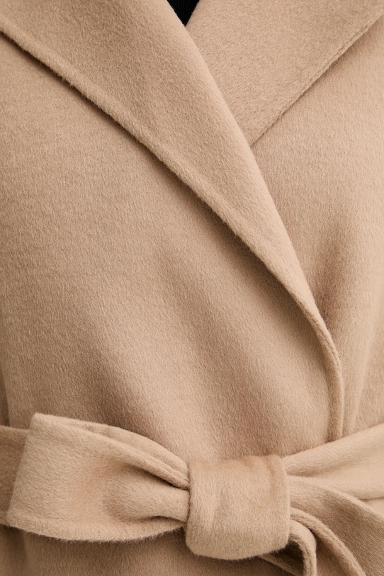 Calvin Klein płaszcz z dodatkiem wełny LV040WL571