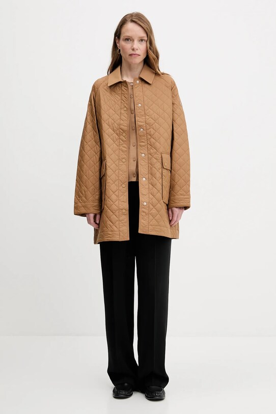 Tommy Hilfiger geacă WW0WW46448 maro AW25