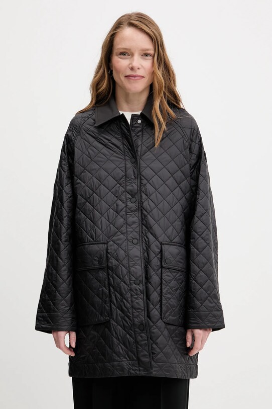 Tommy Hilfiger geacă cu captuseala negru WW0WW46448