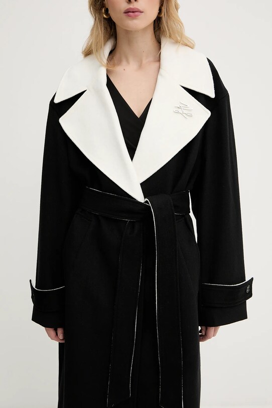 Karl Lagerfeld gyapjúkabát A3W15010