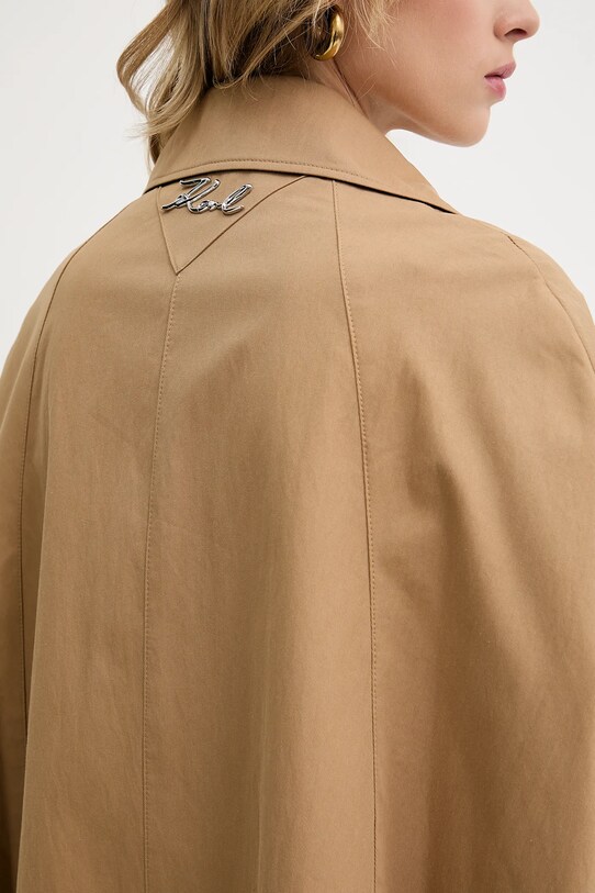 Karl Lagerfeld kabát A3W15014 zöld