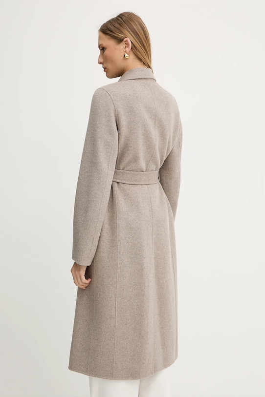 Oblečení Vlněný kabát BOSS Cotaz_DF 50541513 béžová