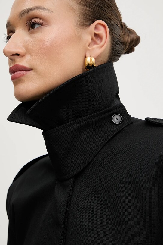 BOSS trenci de lână 50543198 negru