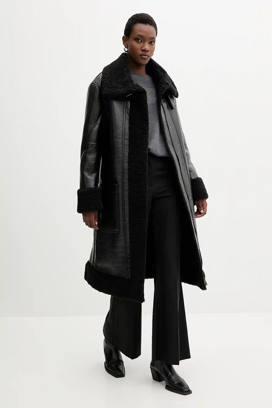 Iceberg płaszcz NZ30.6815 czarny AW25