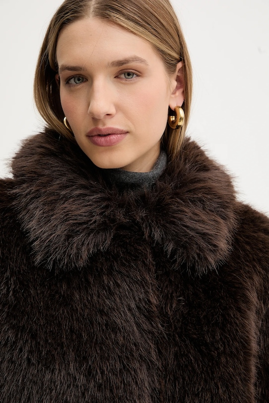 Weekend Max Mara kurtka BRENTA brązowy 2525086013600