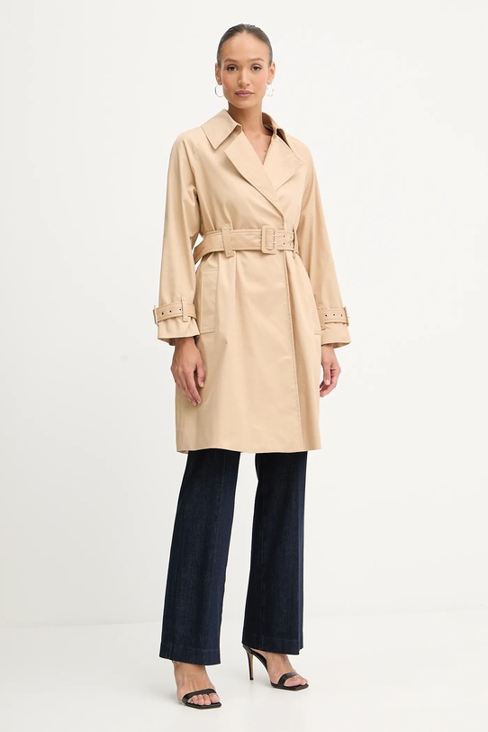 Καμπαρντίνα Guess RAPHAELLE W5YL02.WHDF1 μπεζ AW25