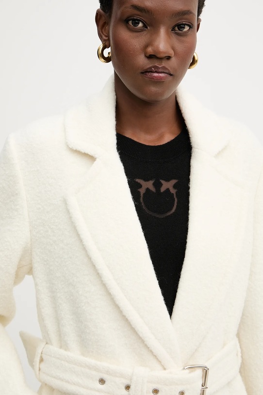 Pinko kabát gyapjúkeverékből bézs 105695.A2UB