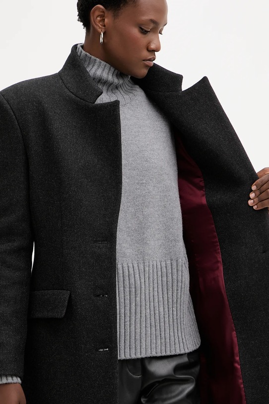 Pinko płaszcz z dodatkiem wełny 106123.A30G